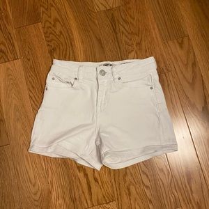 (Size 3)  White Jean Shorts